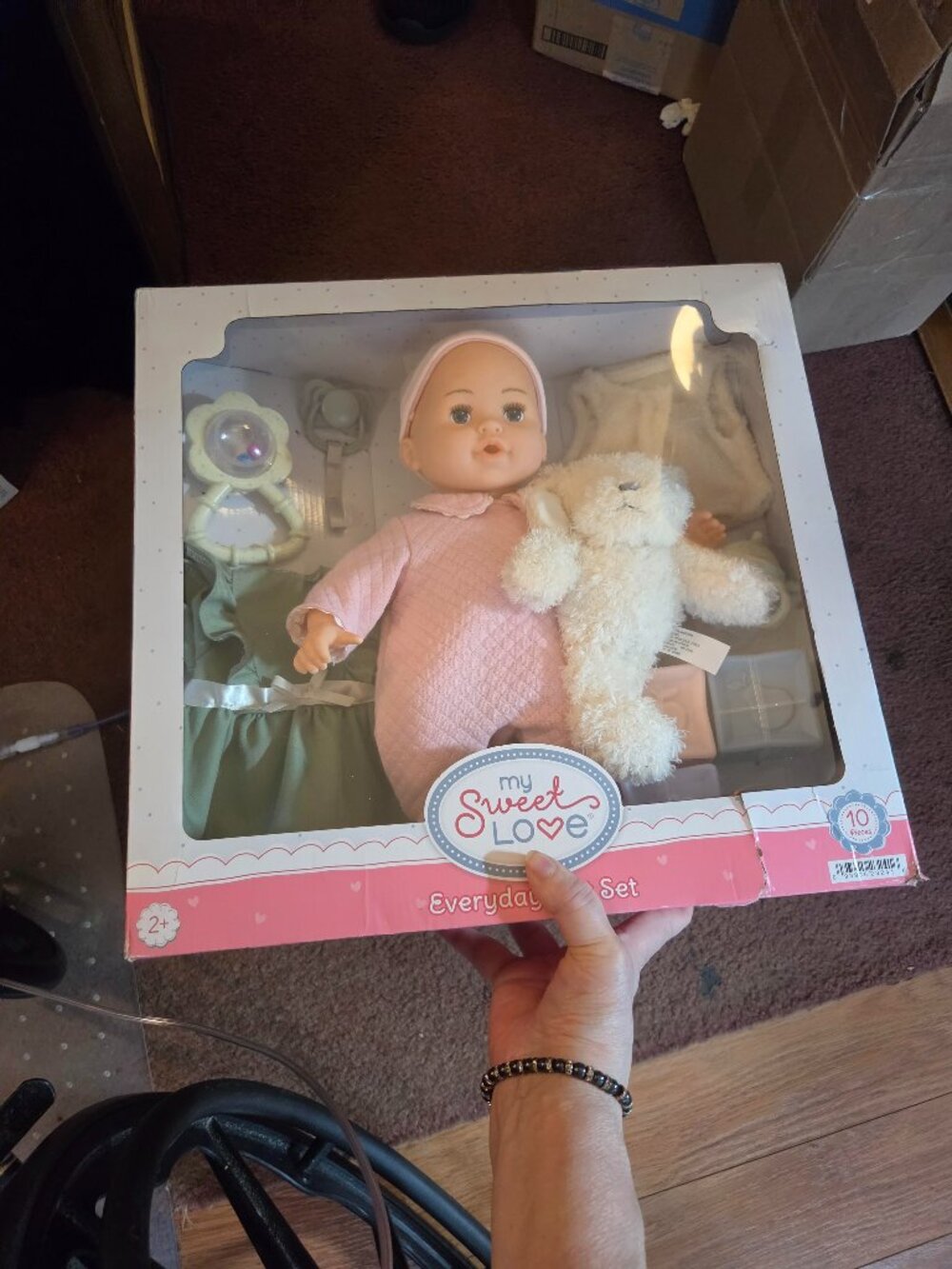 My Sweet Love Everyday Gift Set Doll Aprox.14" 10 Pcs. NIB**READ**RARE